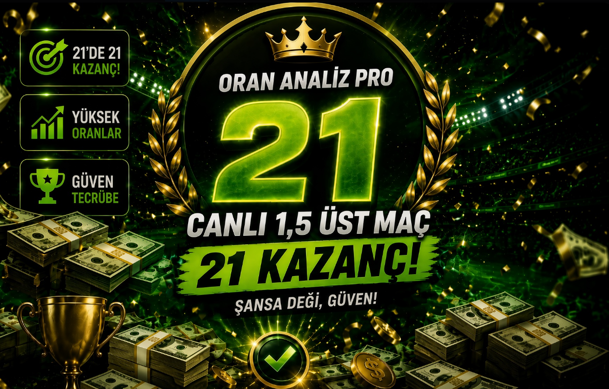 iddaa MS İY 0,5 ÜST MS 1,5 ÜST CANLI LİSTESİ